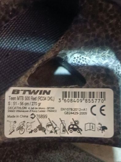 Bike helmet Btwin Rockrider MTB500