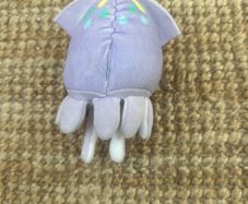 Fluffy toy squid.