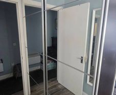 Ikea Pax Wardrobe With Mirrors Sliding Doors