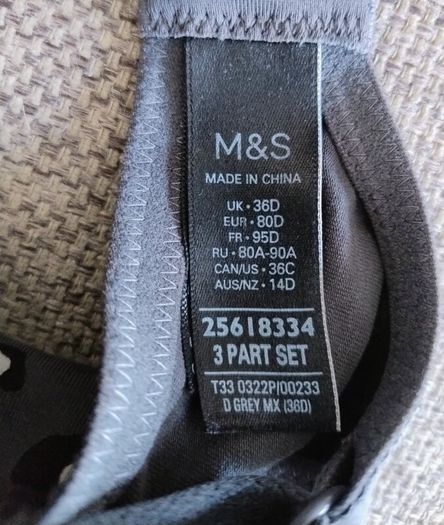 Marks and Spencer Bra 36D in excellent condition with no issues and never worn FREE STANDARD POSTAGE INCLUDED