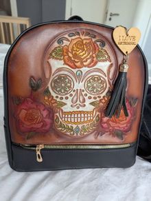 Leather Backpack Women
