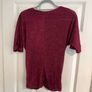 Quiz Women's Deep Pink Sparkly T-shirt - Size UK 8 Image 2