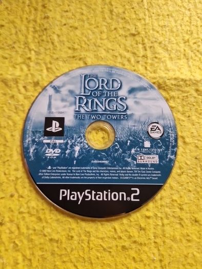 The Lord of the Rings The Two Towers PlayStation2 Ps2 Games Original