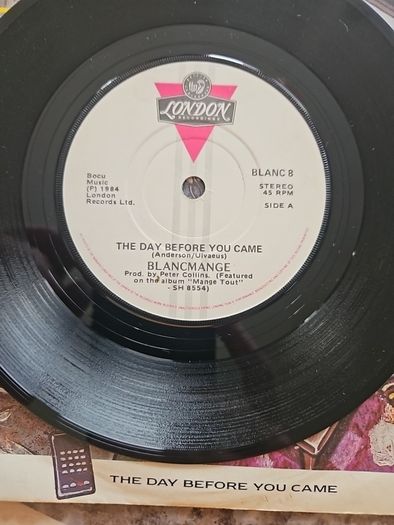Blancmange 7" (Irish) - The Day Before You Came