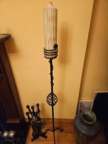 Candle Stand with 2 big candles