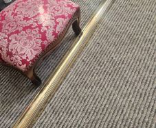 vintage brass fender.c 120x26cm . Polished