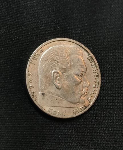 2 Reichsmark 1939 A - Germany (Berlin) WW2