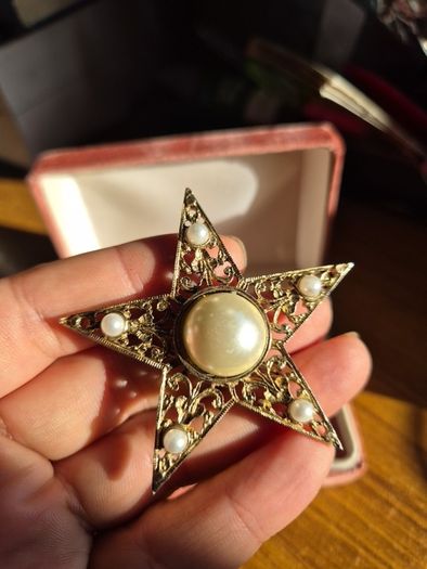 Vintage Star Brooch