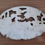 Vintage French cast iron hand painted geese trivet Image 3