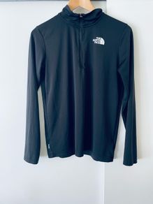 The North Face Black 1/4 Zip Performance Top Youth XL 14 to 16
