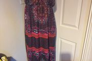 Peacocks boob tube full length maxi dress size UK20 EU48 Perfect condition Postage included