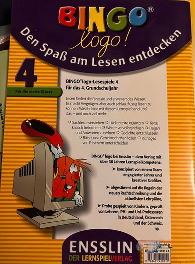 German Lesespiele - 4. Klasse