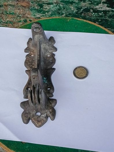 Unusual Brass Pulley