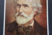 Vintage Postcard BY A. Herrmann OF Giuseppe Verdi