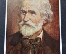 Vintage Postcard BY A. Herrmann OF Giuseppe Verdi