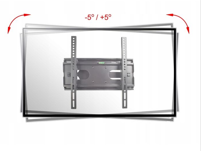 Tv Wall Mount Bracket Tilt Swivel Full Motion 32" - 63"