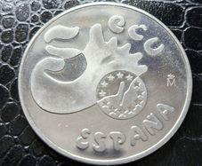 Spain 5 ECU Alfonso X of Castile Silver