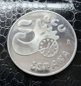 Spain 5 ECU Alfonso X of Castile Silver