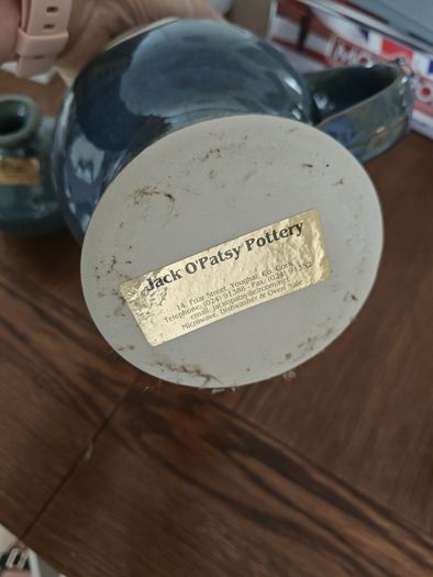 Jack O Patsy Pottery Jug