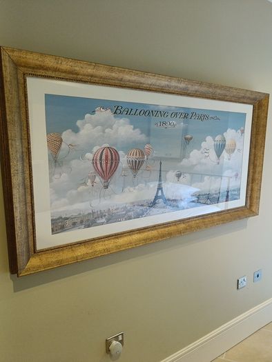 Hot air balloon picture 137cm x 87