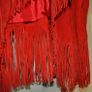 Red Leather Cowboy Jacket, J & A Leathers, Mexico Image 4