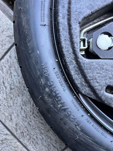 vw spare wheel