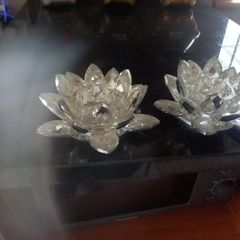 glass candle holder