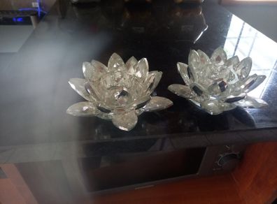 glass candle holder
