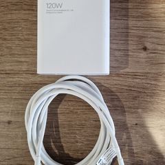 Xiaomi 120W HyperCharge Fast Charger + Original USB-C Cable