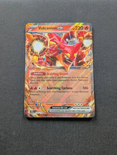 Pokemon TCG SV09: Journey Together Volcanion ex 031/159 Double Rare