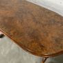 Victorian Burr Walnut Stretcher Table. Image 10