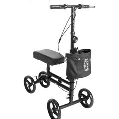 Foldable mobility knee scooter