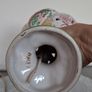 Vintage porcelain table lamp.  Italy. Image 7