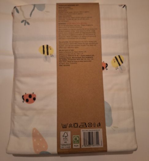 Tesco Fred & Flo toddler bedding set