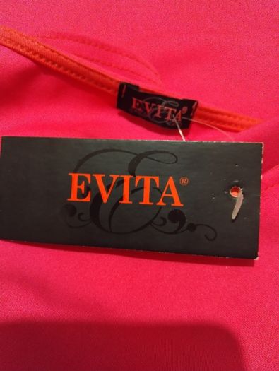 Evita Pink Peplum Dress, New With Tags