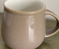Denby Brown Mug with very faint speckled pattern - as new