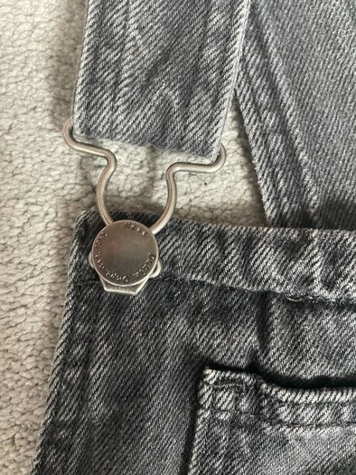Girls dungaree dress, age 11