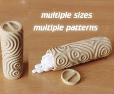 Cotton Bud Travel Case Holder  Brand New