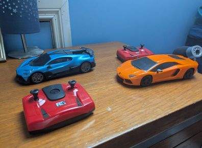 remote control cars 1 working 1 spare repair