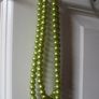 SALE!  Lime Green Faux Pearl Necklace Image 6