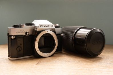 1980s Olympus OM-20 camera