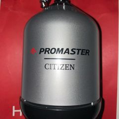 Citizen Aqualand Promaster silver scuba tank watch case Display collectible brand new