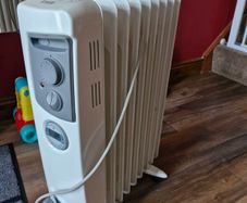 Electric oil heater