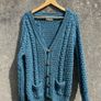 Men's Aran Cardigan Image 2