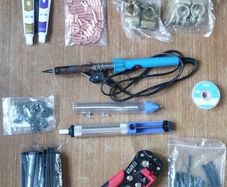 Soldering Iron Kit & Wire Crimping Tool
