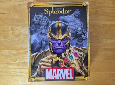 Splendor Marvel Board Game - 100% Complete & Good Condition