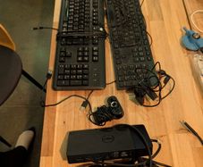 Keyboards, headset, webcams and docking station