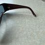 Vintage Guess sunglasses with Olive Green frame & redish Tempkearm Image 6