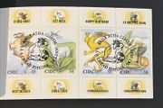 2000 Ireland Greetings Stamp Booklet with Dublin First Day of Issue Pictorial Cancel