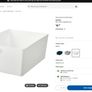 IKEA MACKAPAR Coat Rack with Shoe Storage + 2 KUGGIS Boxes Image 2